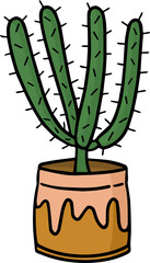 Cactus Plant Illustration