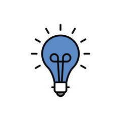 Idea icon vector stock.