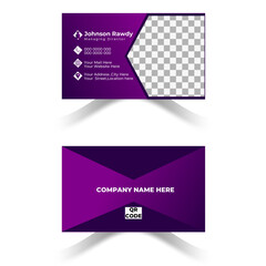Horizontal and vertical layout,Double-sided creative business card template,Clean and unique professional business card template, visiting card, business card, Colorful creative modern horizontal prof
