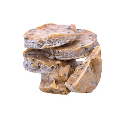 java sugar or palm sugar or brown sugar in cube transparent png