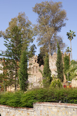 citadel and Plaza Uta el Hamman, Chauen, morocco, africa