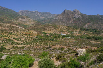 Talassemtane Natural Park, Rif mountains, morocco, africa