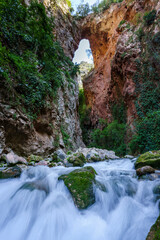 God's Bridge, Akchour, Talassemtane Nature Park, Rif region, morocco, africa