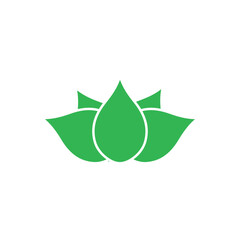 Obraz premium Lotus icon vector collection, illustration logo template in trendy style.