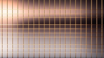 A Captivating Image Of A Gold Tiled Wall With A Black Background AI Generative