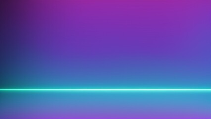 Fototapeta premium A Unique Image Of A Neon Blue And Purple Background With A Line Of Light AI Generative