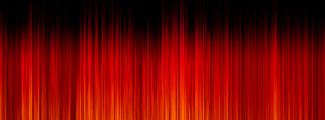 A red gradient curtain backdrop banner illustration