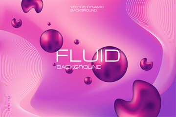 Colorful Fluid Background for Event Flyers and Posters