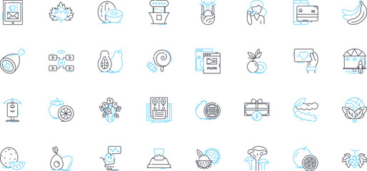 Taproom bar linear icons set. Beer, Brewery, Draught, Barrel, Craft, Pour, Mug line vector and concept signs. Draft,Toast,Hops outline illustrations