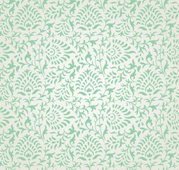 Colorful paisley floral pattern, textile , Rajasthan, royal India	