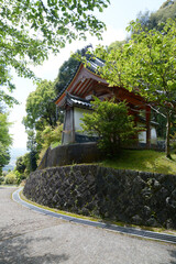 新緑の海住山寺　楼門　京都府木津川市加茂町