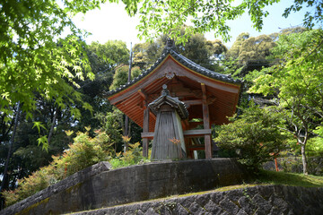 新緑の海住山寺　楼門　京都府木津川市加茂町