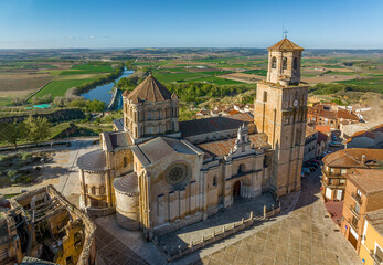 Romanesque and gothic  Colegiata Toro. in Zamora