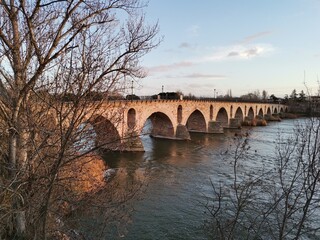 bridge over the river