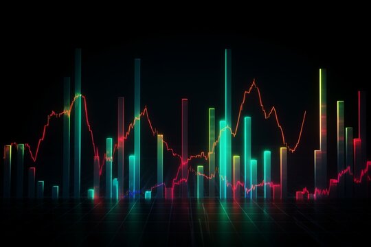 Candlestick Chart Business Concept Background Wallpaper Stock Photo  1102360463 | Shutterstock