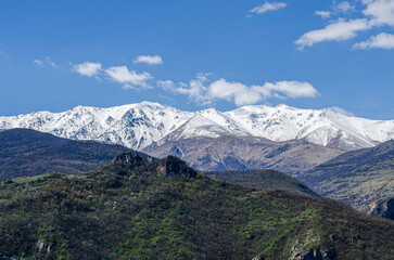 landscape in the mountains