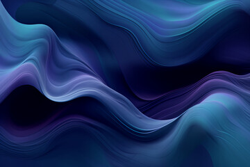 Obraz premium abstract blue background,abstract blue purple texture with blue wavy waves, Generative AI
