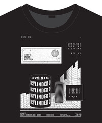Unisex  trendy graphic pattern design for t shirt print


