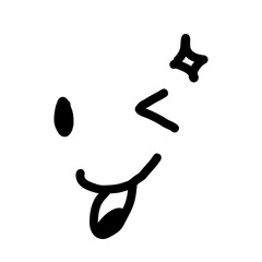 Wink emoji