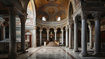 Exploring the Aesthetics of Byzantine Architecture with Generative AI Technology