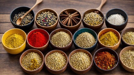spices and herbs (Generative AI)