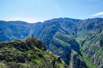 landscape in the mountains