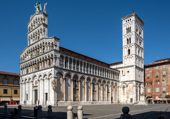 Kirche San Michele in Foro, Lucca, Toskana, Italien