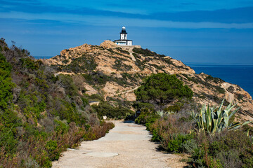 Punta Revelatta, Phare de la Revelatta, Baie de Calvi, Corse