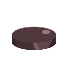 Sports Equipment Illustration Set_Hockey puck