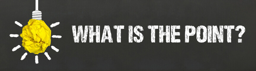 What is the Point?	
