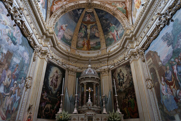 Obraz premium Historic Certosa di Garegnano in Milan, Italy