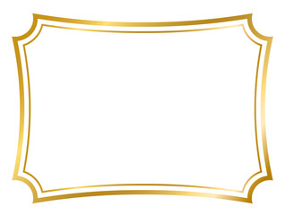 decorative frames banner label collection png transparent background transform Your designs with gold frame