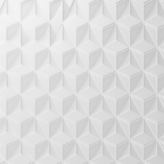 白色の綺麗な背景画像、様々な綺麗な幾何学模様