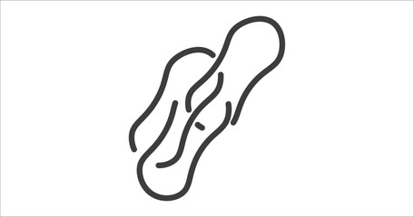 rubber bands icon. Filled rubber bands icon from tools and utensils collection. Glyph vector. Editable rubber bands symbol can be used web and mobile