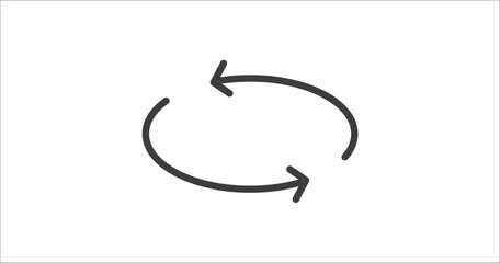 replay arrows icon. Filled replay arrows icon from user interface collection. Glyph vector. Editable replay arrows symbol can be used web and mobile