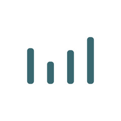 bars graphic icon. Filled bars graphic icon from business and finance collection. Glyph vector isolated on white background. Editable bars graphic symbol can be used web and mobile