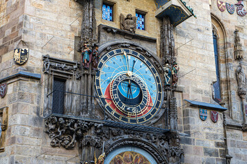 Old Street in Prague at the morning, downtown, Czech Republic, European travel