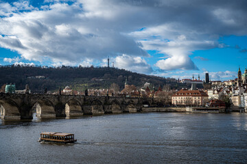 Obraz premium Prague - Charles bridge, Czech Republic