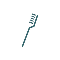 tooth brush icon. Filled tooth brush icon from medical collection. Glyph vector isolated on white background. Editable tooth brush symbol can be used web and mobile