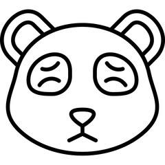 Panda Emoji Icon