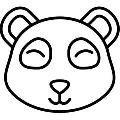 Panda Emoji Icon