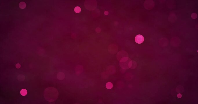flying light particle on the purple - pink background