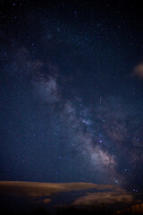 Milky Way, night sky with stars