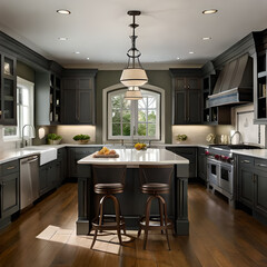 modern kitchen interior