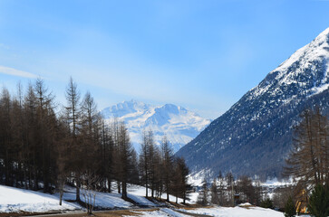 landscape in the mountains