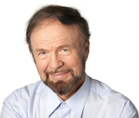 Portrait of a Smiling Senior Man