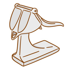 kitchenware_cookware_doodle_cartoon_orange squeezer _file png