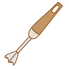 kitchenware_cookware_doodle_cartoon_hand blender_file png