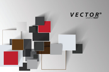 Abstract background of geometric shapes