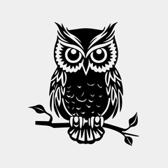 Royal Owl Vector Design